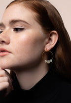 Pendientes Moonlight Gris