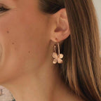 Pendientes Aros Hydrangea