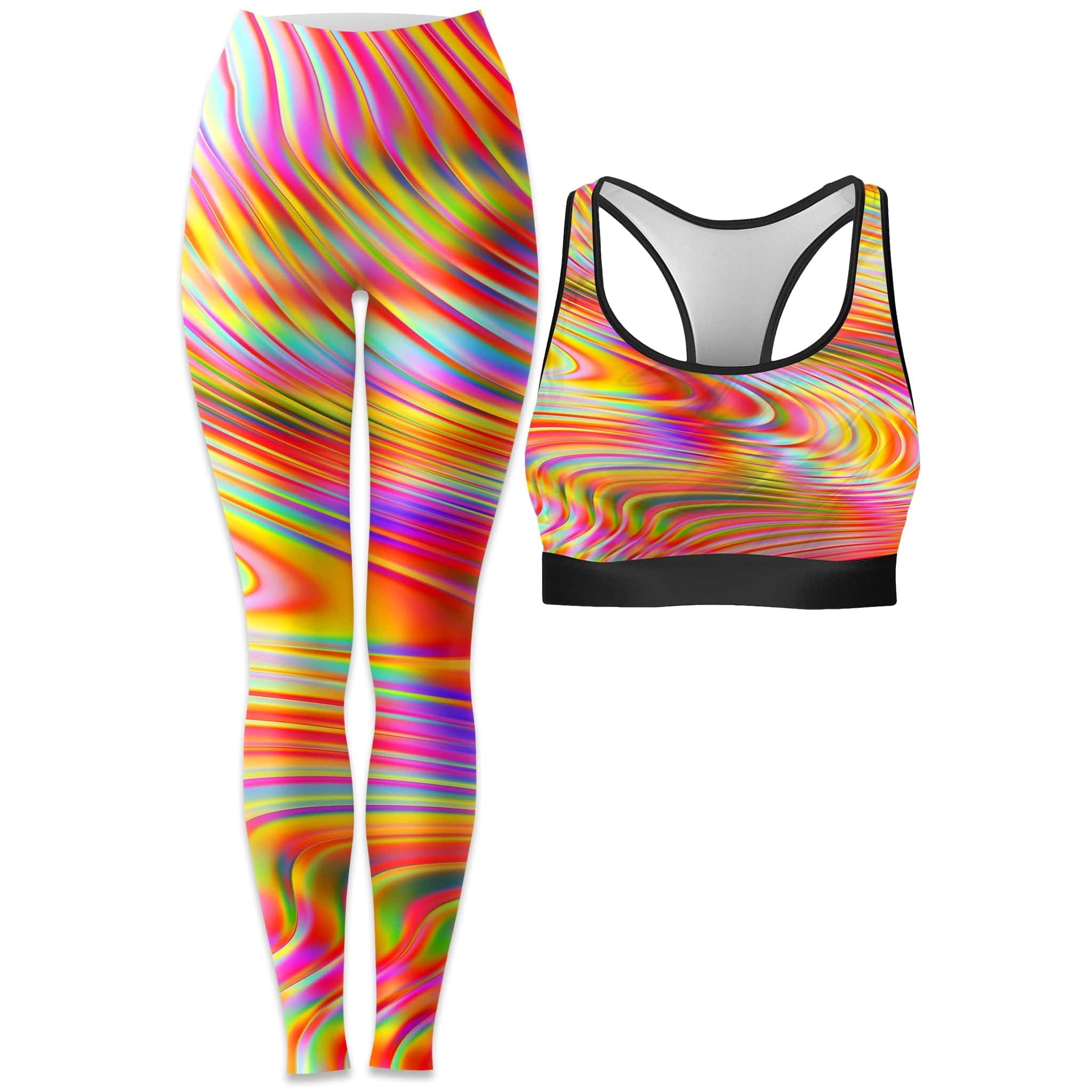 Afternoon Delight Rave Bra and Leggings Combo