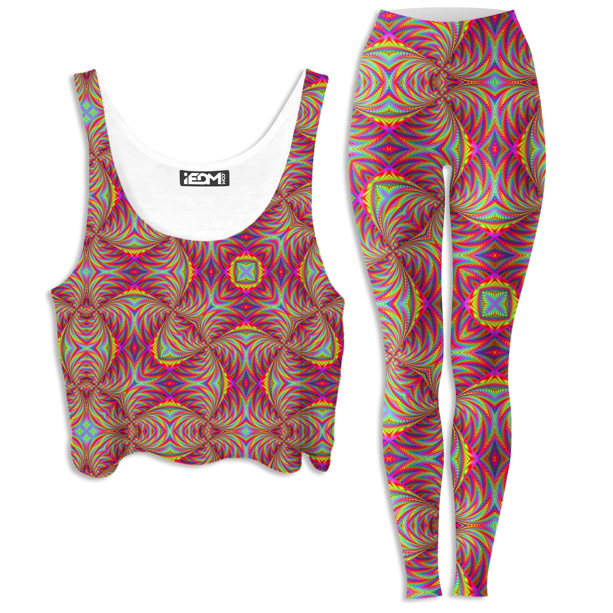 All The Faves Crop Top and Leggings Combo