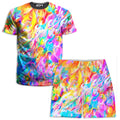 Blissful Drip T-Shirt and Shorts Combo