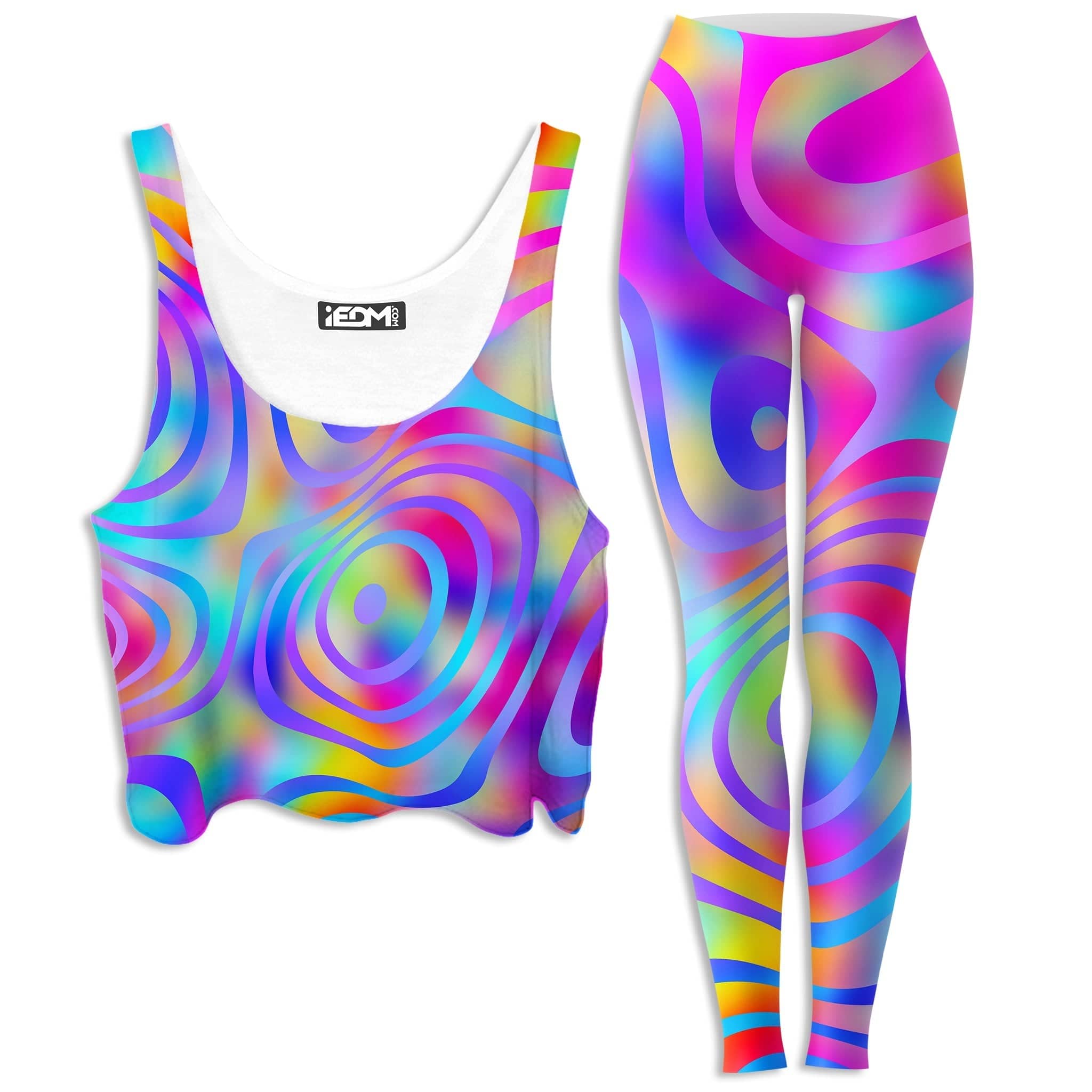 Cali Dreaming Crop Top and Leggings Combo