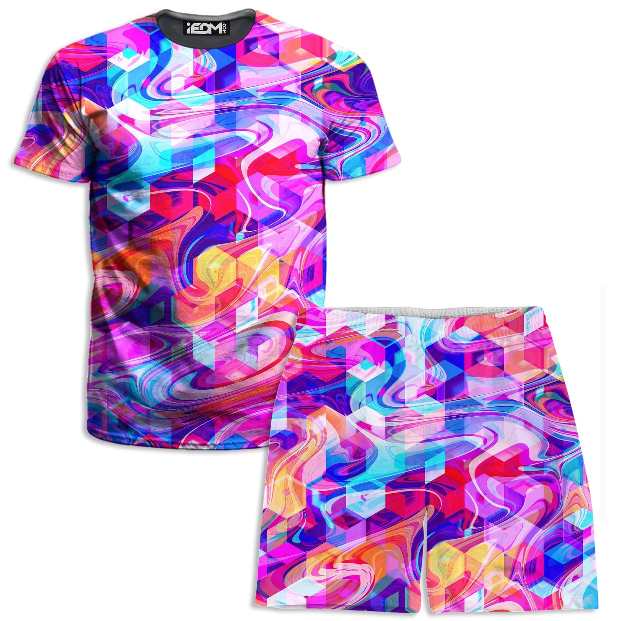 Cubic Drop T-Shirt and Shorts Combo