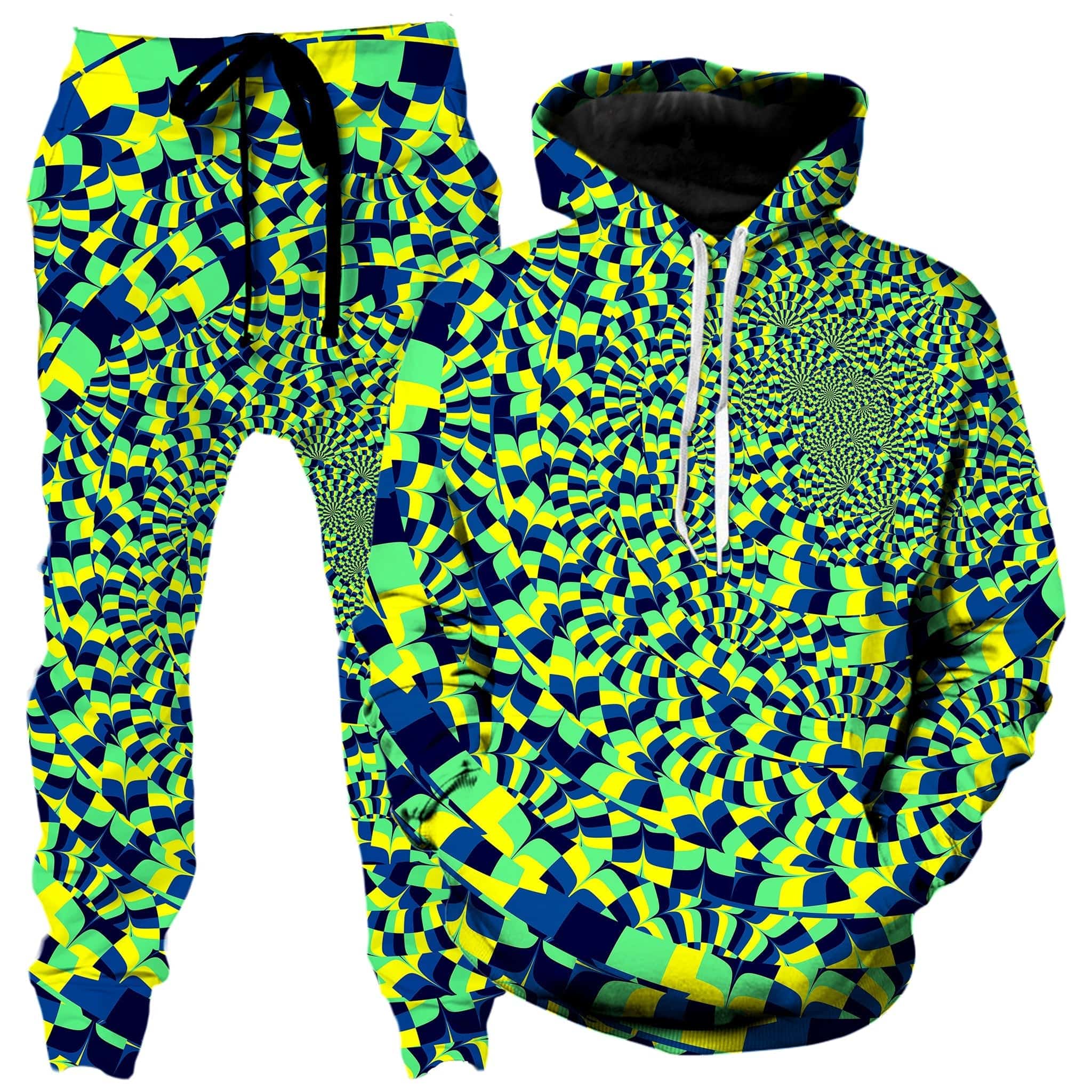 Green Portal Hoodie and Joggers Combo