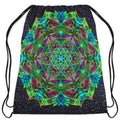 Green Warp Drawstring Bag