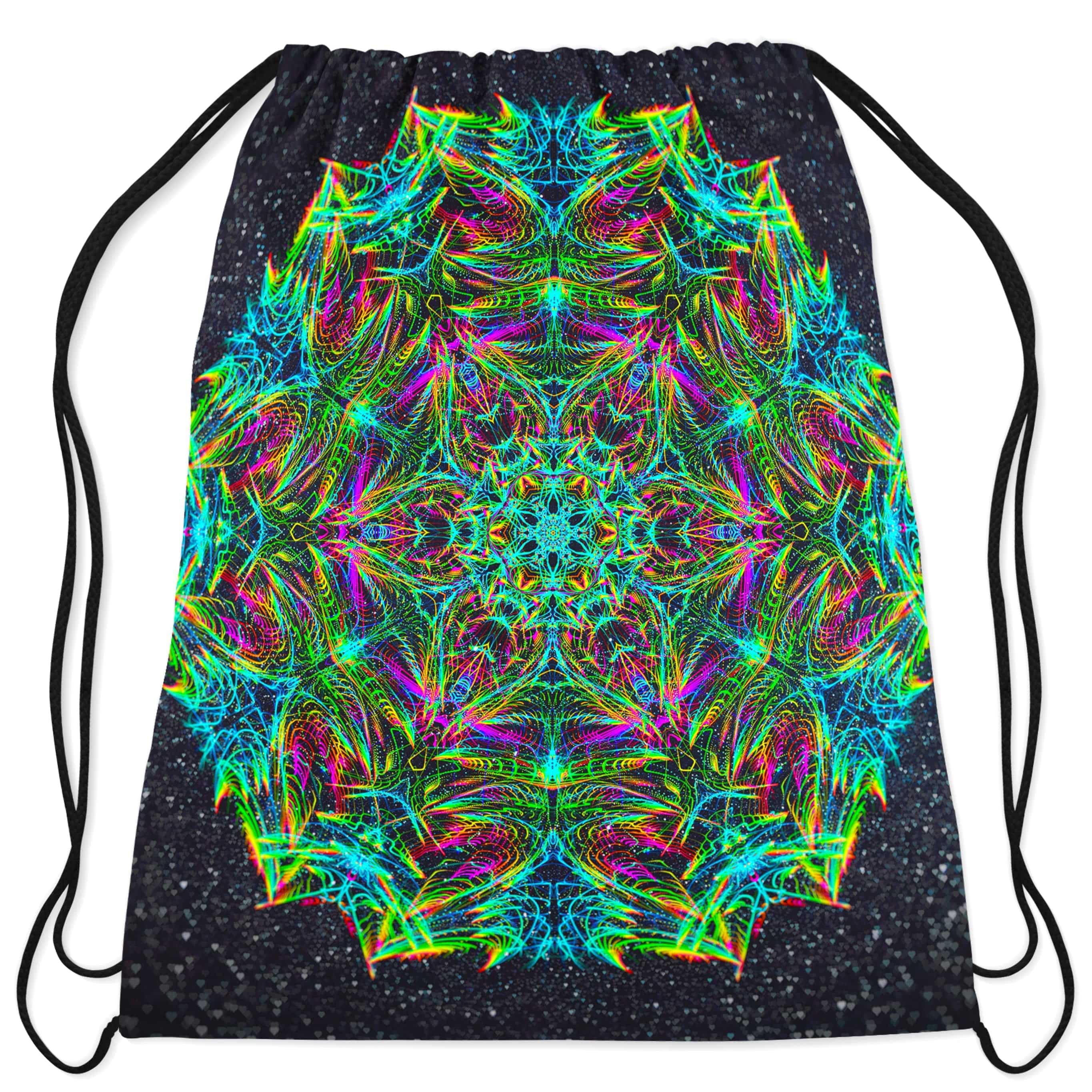 Green Warp Drawstring Bag