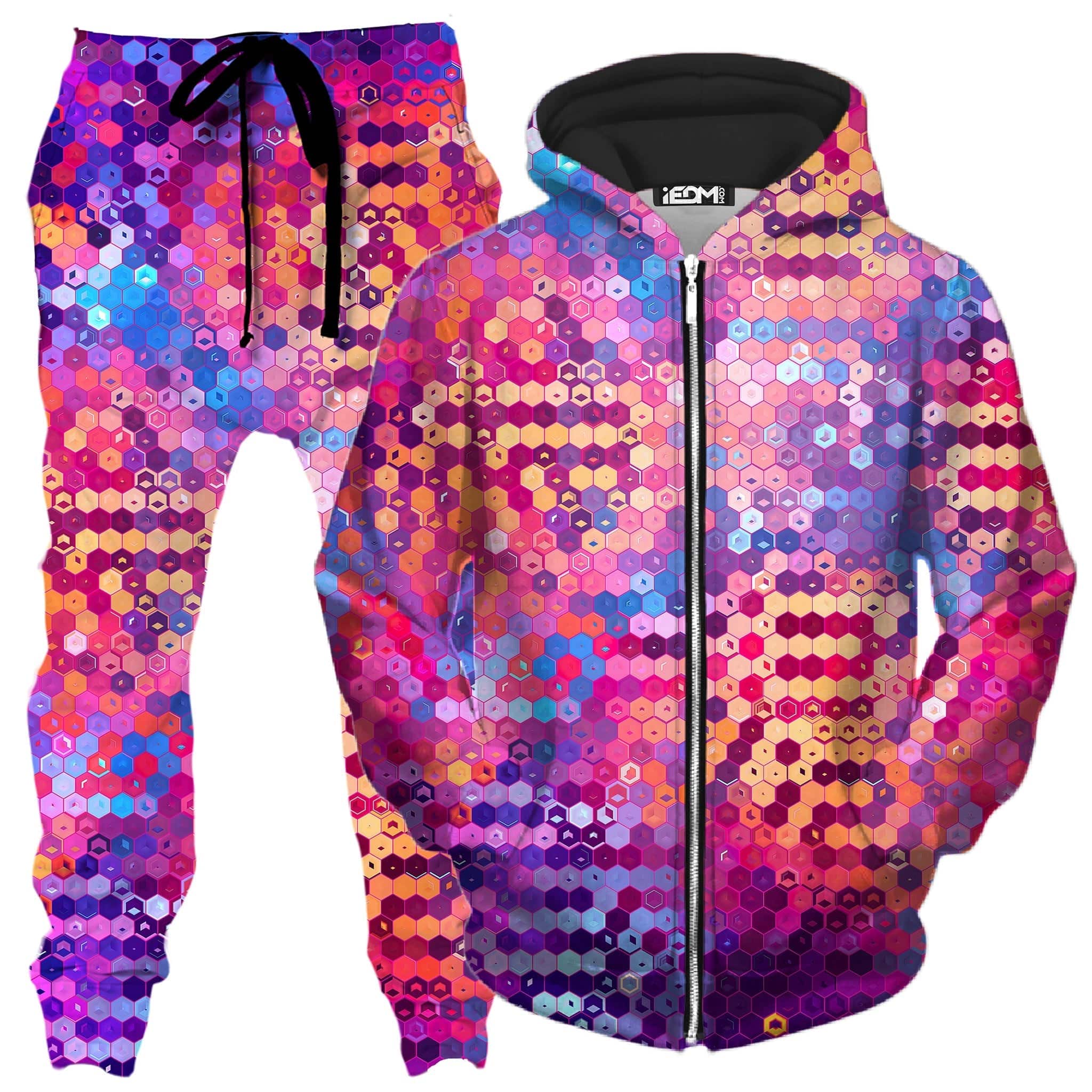 MDNA Zip-Up Hoodie and Joggers Combo