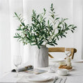 Artificial Olive Branch with Fruits