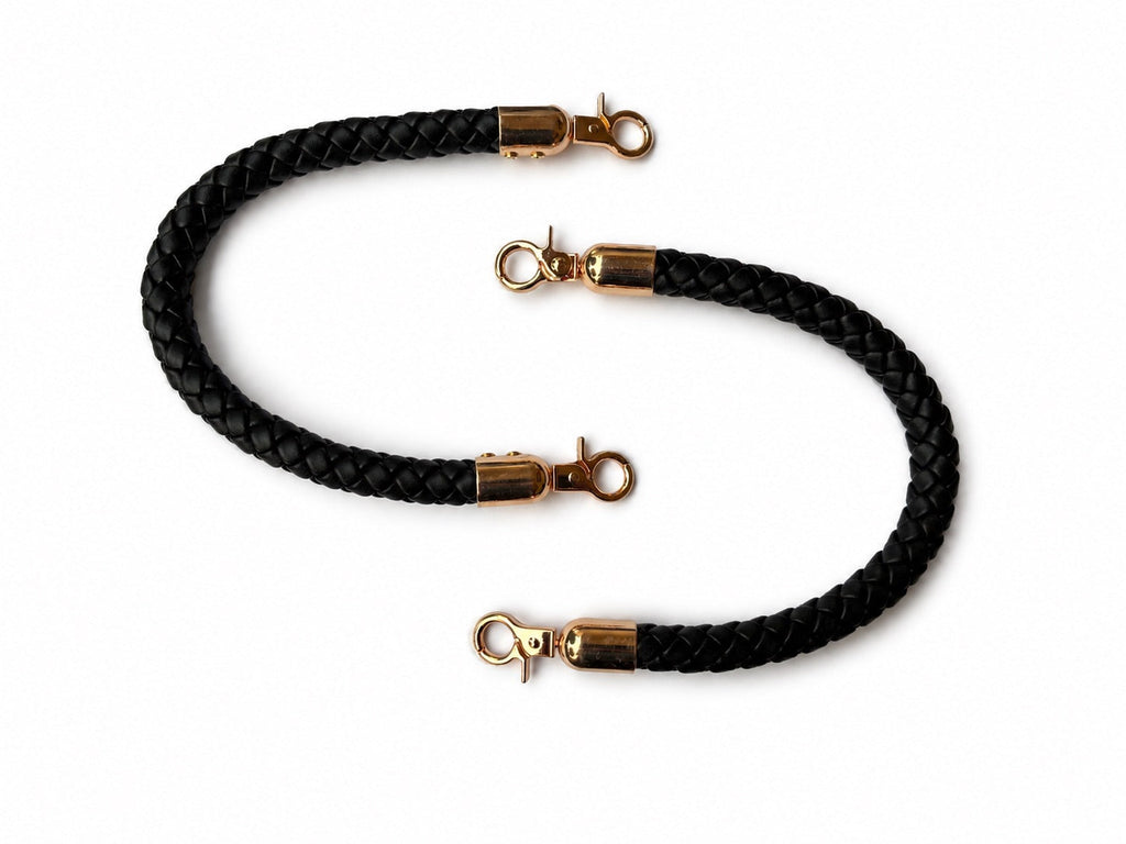 Asas trenzadas de 30 cm para bolso de mano
