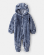 Astronauta de sherpa azul