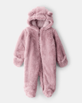 Astronauta de sherpa en rosa