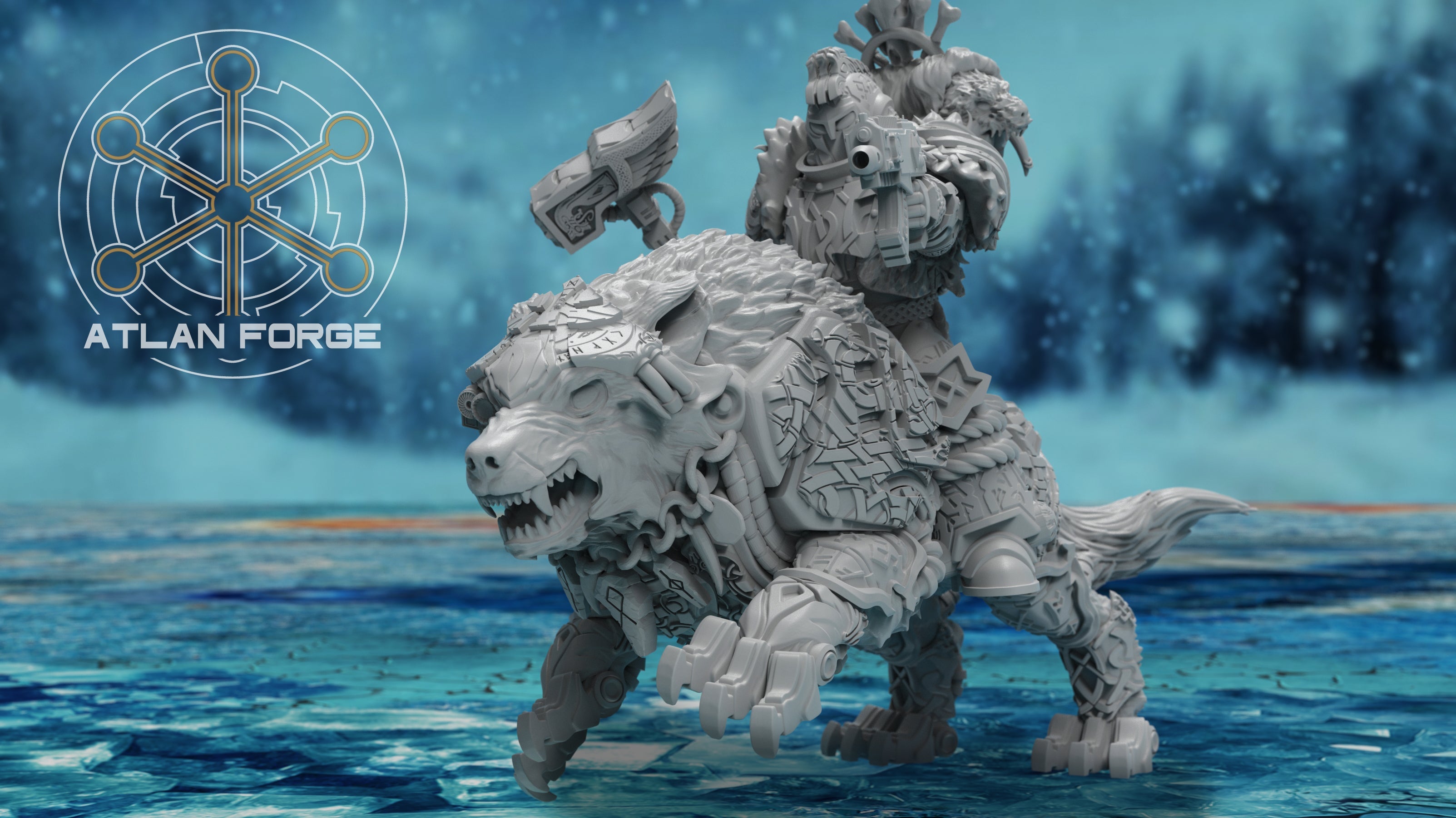 Asgardian Wolf Riders, Atlan Forge