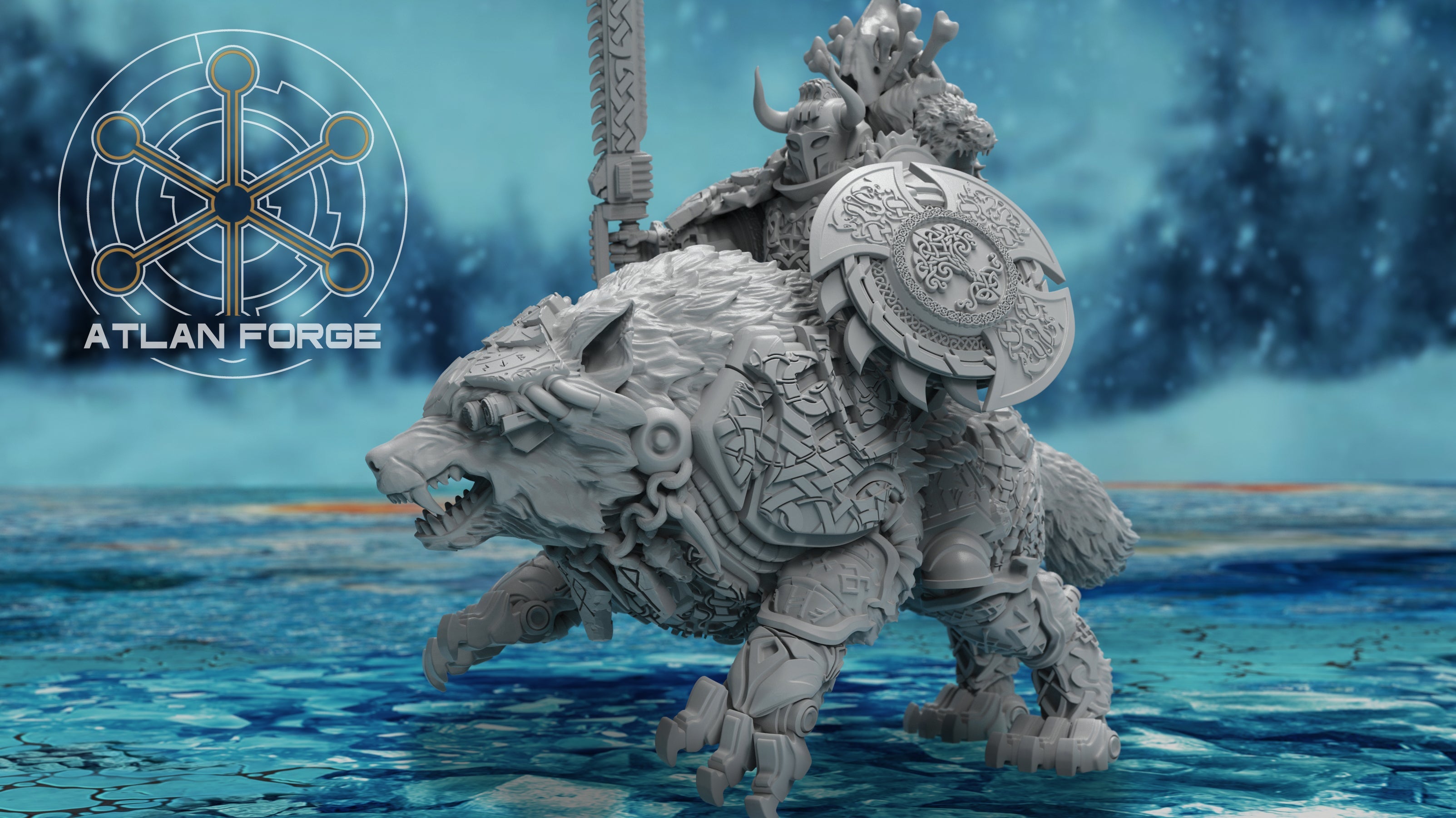 Asgardian Wolf Riders, Atlan Forge