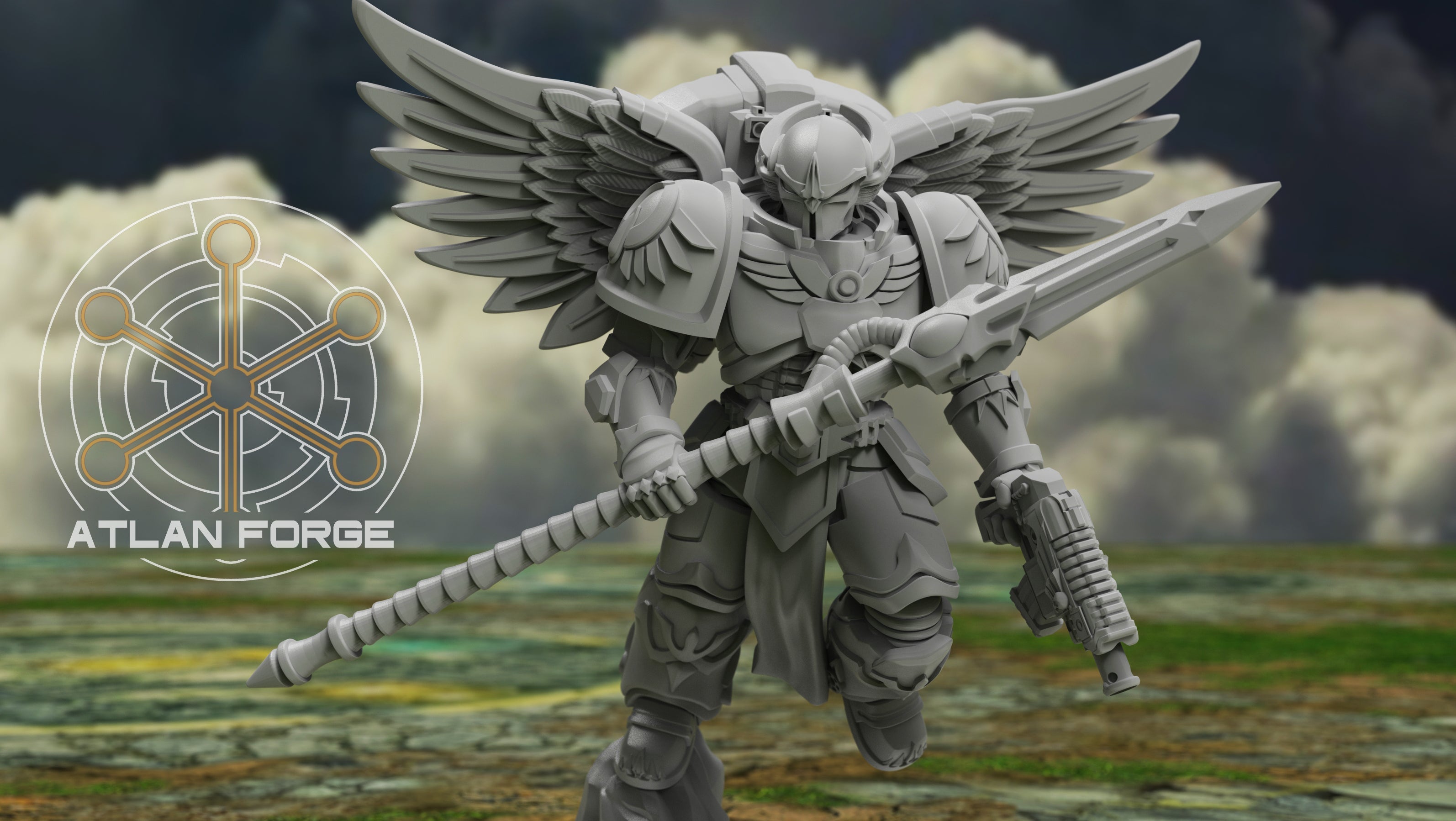 Angelic Knights Ophanim, Atlan Forge