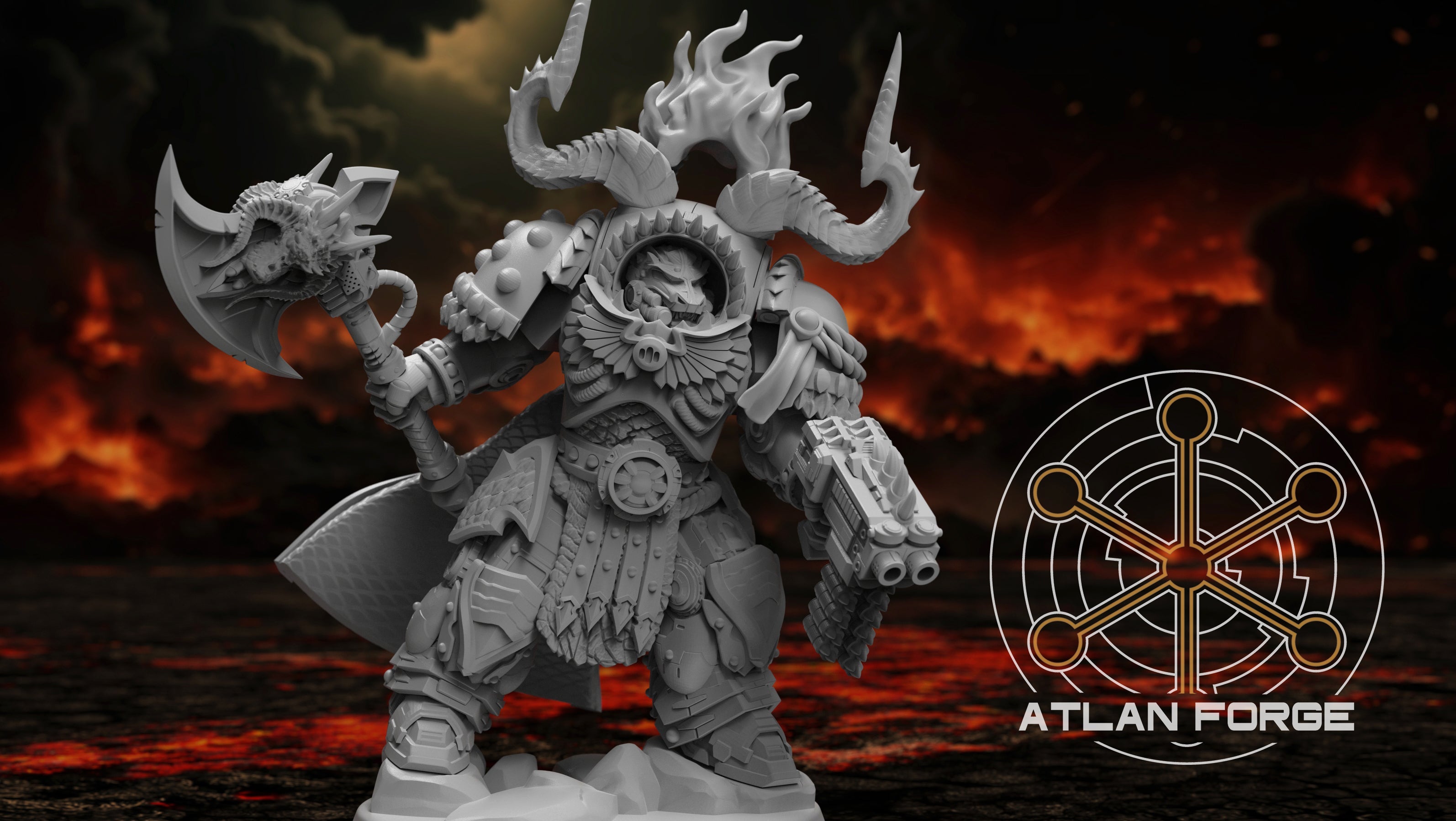 Dragon Inferno Captain, Atlan Forge