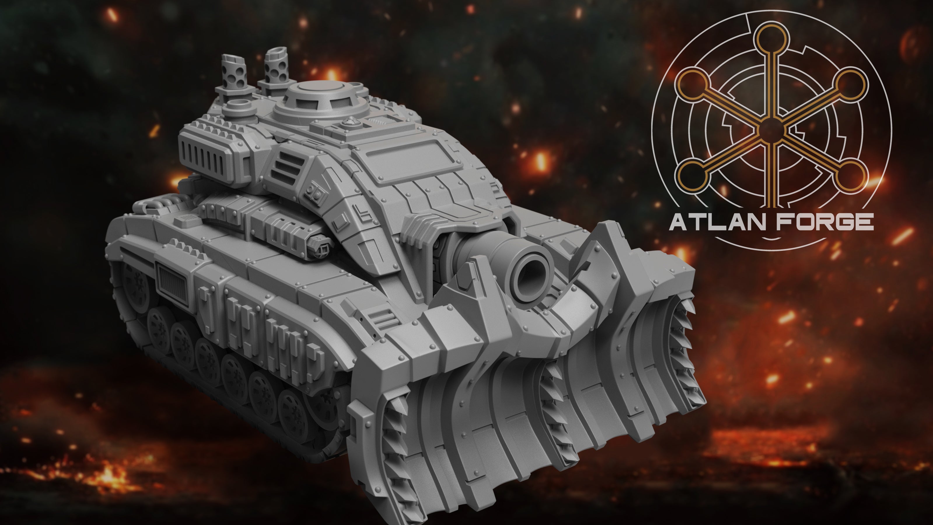 Glyptodon Siege Tank, Atlan Forge