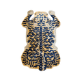 Authentic Tibetan Tiger Hand Tufted Wool Rug