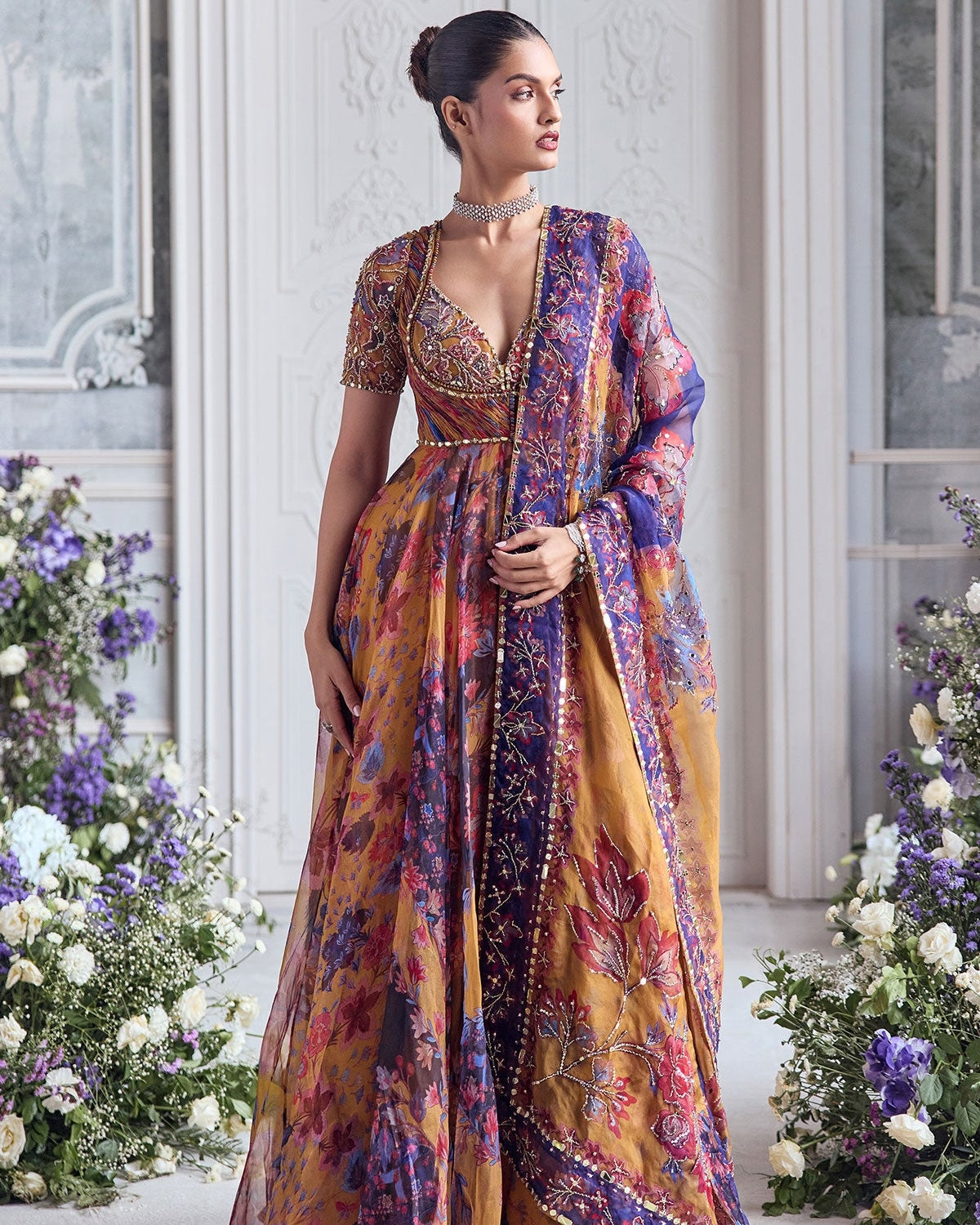 Avaia Anarkali Set By KYNAH, Luxury Indian Fashion & Bridal Wear