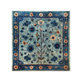 Azure Eternal Knotted Wool Rug