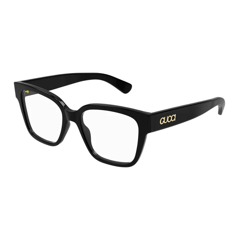 Gucci Square Frame Eyeglasses — Black