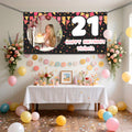 Banderas Personalizadas Cintas Foto Cumpleaños Banner con Edad y Nombre Decoración de Fiesta Regalo de Cumpleaños para Amigos Familia