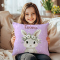 Guirnalda de animales personalizada Funda de almohada suave con nombre Decoración del hogar Navidad Cumpleaños Regalo para niños Niñas