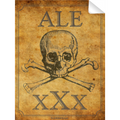 Pirate Ale Single Self Adhesive Label - License and Royalty Free for Film Use By Prop Money Inc.