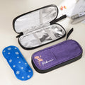 Flor de Nacimiento Personalizada Insulin Pen Cooler Estuche de Viaje con Nombre y Bolsa de Hielo Suministros para Diabéticos Regalo de Cumpleaños para Pacientes Diabéticos