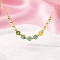 Personalizado colorido collar de cuentas de letras esmaltadas con el nombre y el acento del corazón Joyería delicada Aniversario Cumpleaños Regalo para ella