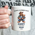 Taza de cerámica personalizada con nombre Día del Padre Regalo de cumpleaños para papá Abuelo