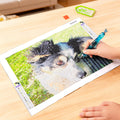 Personalizado DIY Resina Diamante Foto Pintura Kit Decoración de la habitación Navidad Cumpleaños Aniversario Regalo para la Familia Pareja Mascota Amante