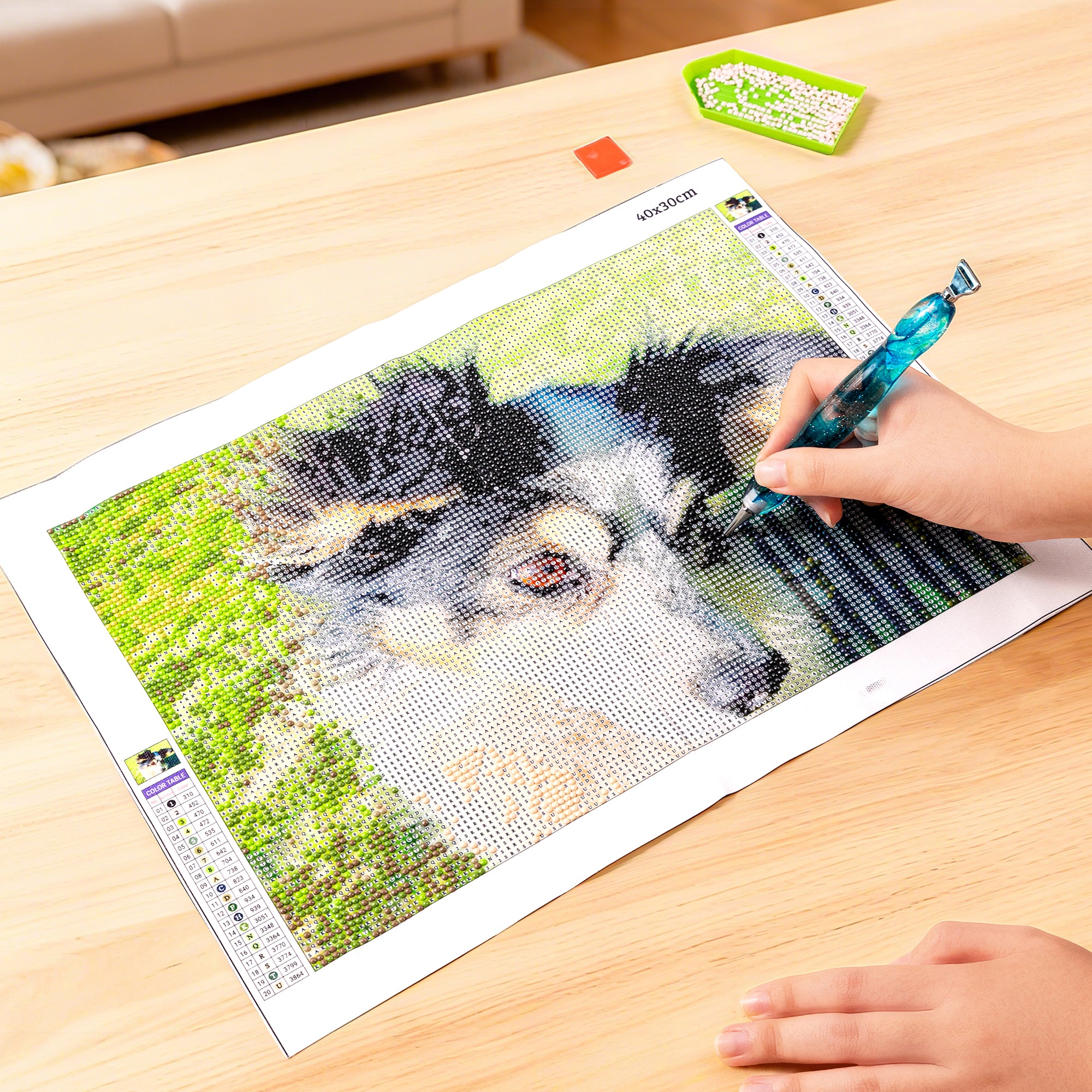 Personalizado DIY Resina Diamante Foto Pintura Kit Decoración de la habitación Navidad Cumpleaños Aniversario Regalo para la Familia Pareja Mascota Amante