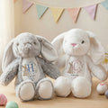Conejito de Pascua de peluche personalizado con nombre y año Regalo de Pascua para recién nacidos Niños