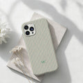 Funda de teléfono personalizada con nombre a rayas para iPhone o Samsung Uso diario Regalo de cumpleaños para un amigo de la familia