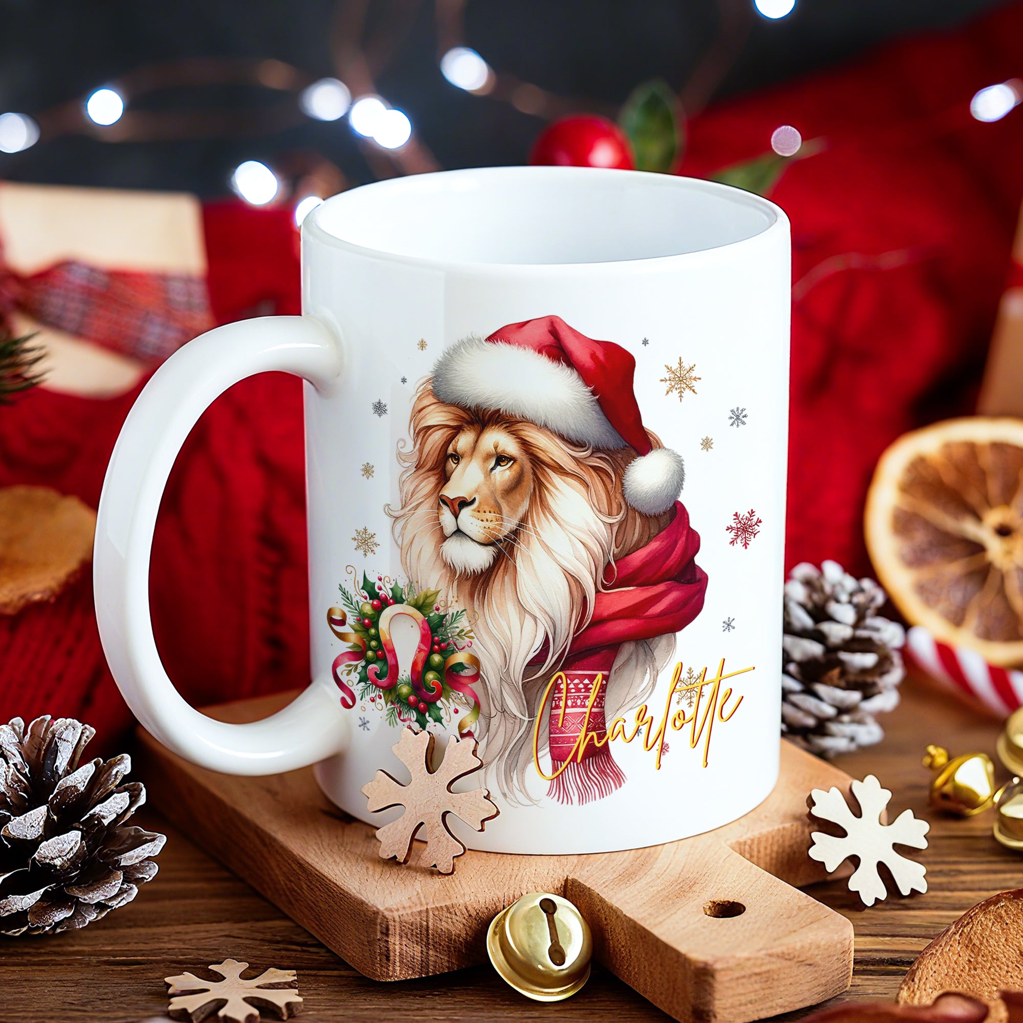 Personalizado Doce Constelaciones 11 oz 15 oz Taza de café de cerámica con nombre de uso diario Regalo de Navidad para los amigos de la familia