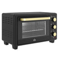 Mini Oven, 16L Countertop Electric Grill with Baking Tray and Wire Rack, 1400W, Black