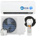 9100 BTU Mini Split Air Conditioner and Heat Pump, 20.5 SEER2 115V Energy Efficient Ductless Inverter AC Unit Cools up to 450 Sq.Ft, Complete Installation Kit