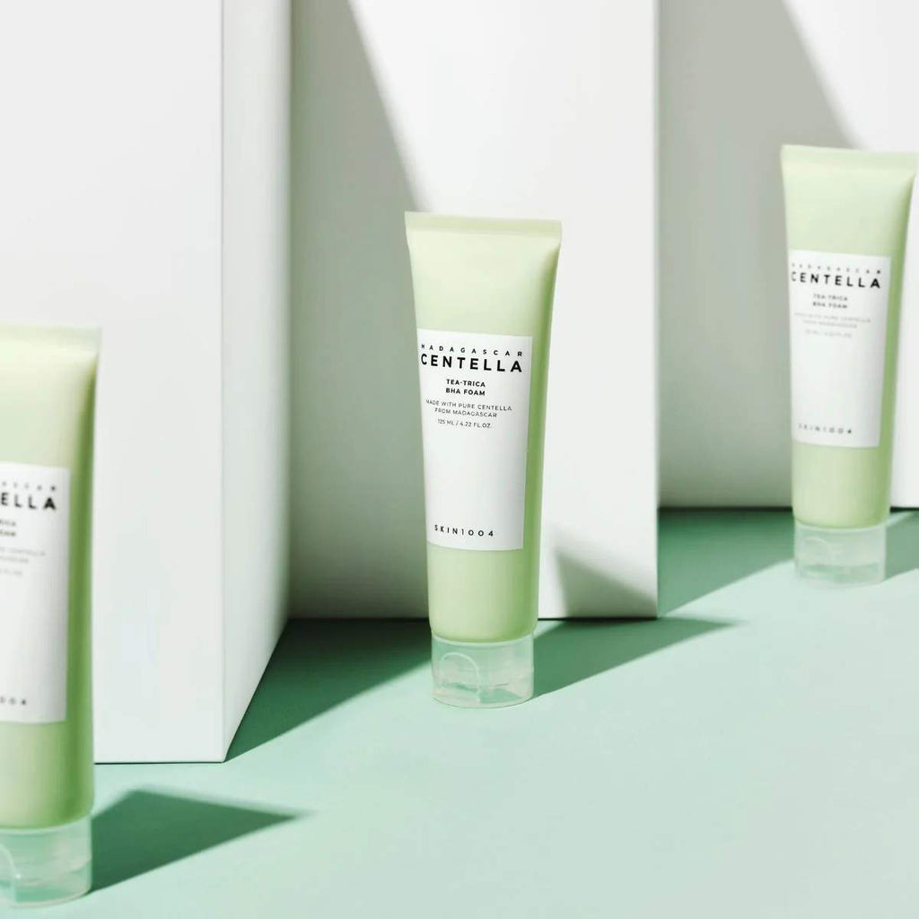 SKIN1004 Centella Tea-Trica BHA Foam | Espuma Facial Purificante con BHA – Cosmética Coreana K-Beauty (125ml)
