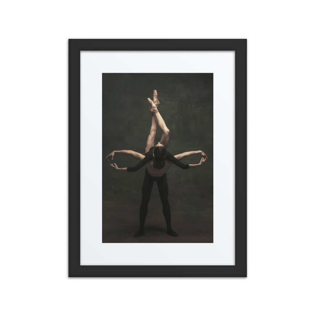 Balancing Act | Dance-Art Framed Poster #49 (21.5" H x 17.5" W)