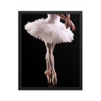 Ballerina En-Pointe | Dance-Art Framed Poster #12