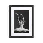 Ballet Serenity | Dance-Art Framed Poster #61 (21.5" H x 17.5" W)