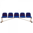Banquillo Metalico Asientos Pvc 5 Plazas