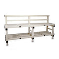 Banco Pvc con Respaldo
