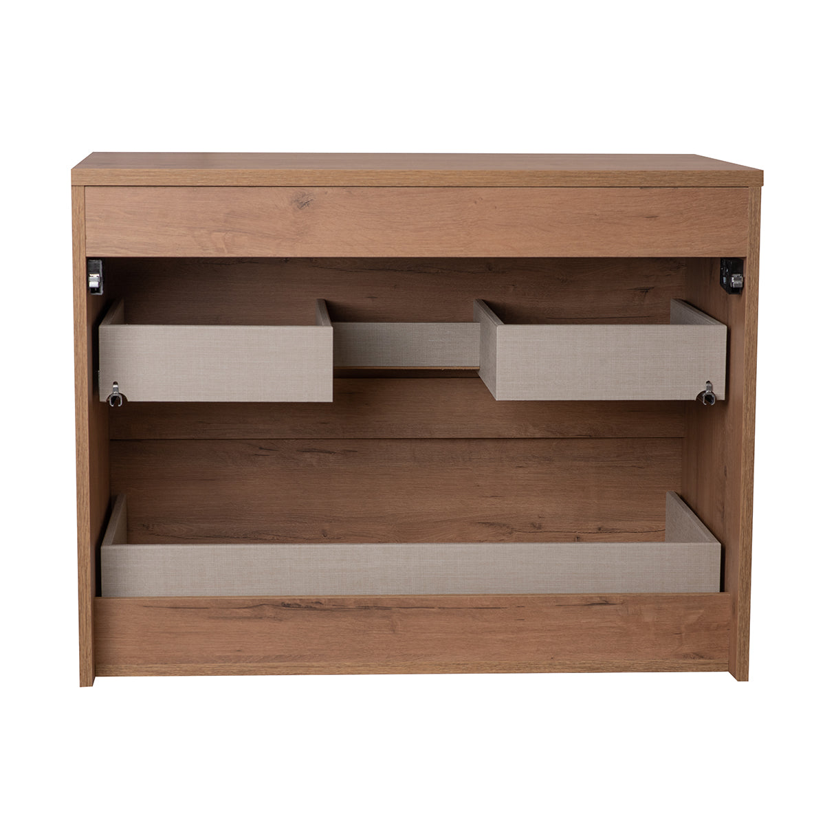 BATHME MADISON TOP Conjunto Completo Mueble 2 Cajones Roble Ostippo