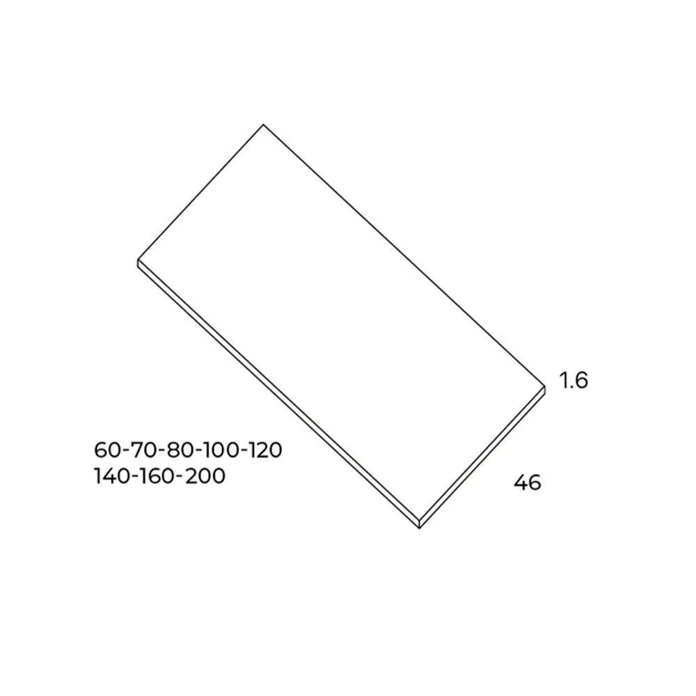 BATHME Tapa Encimera Lavabo Color Ebony