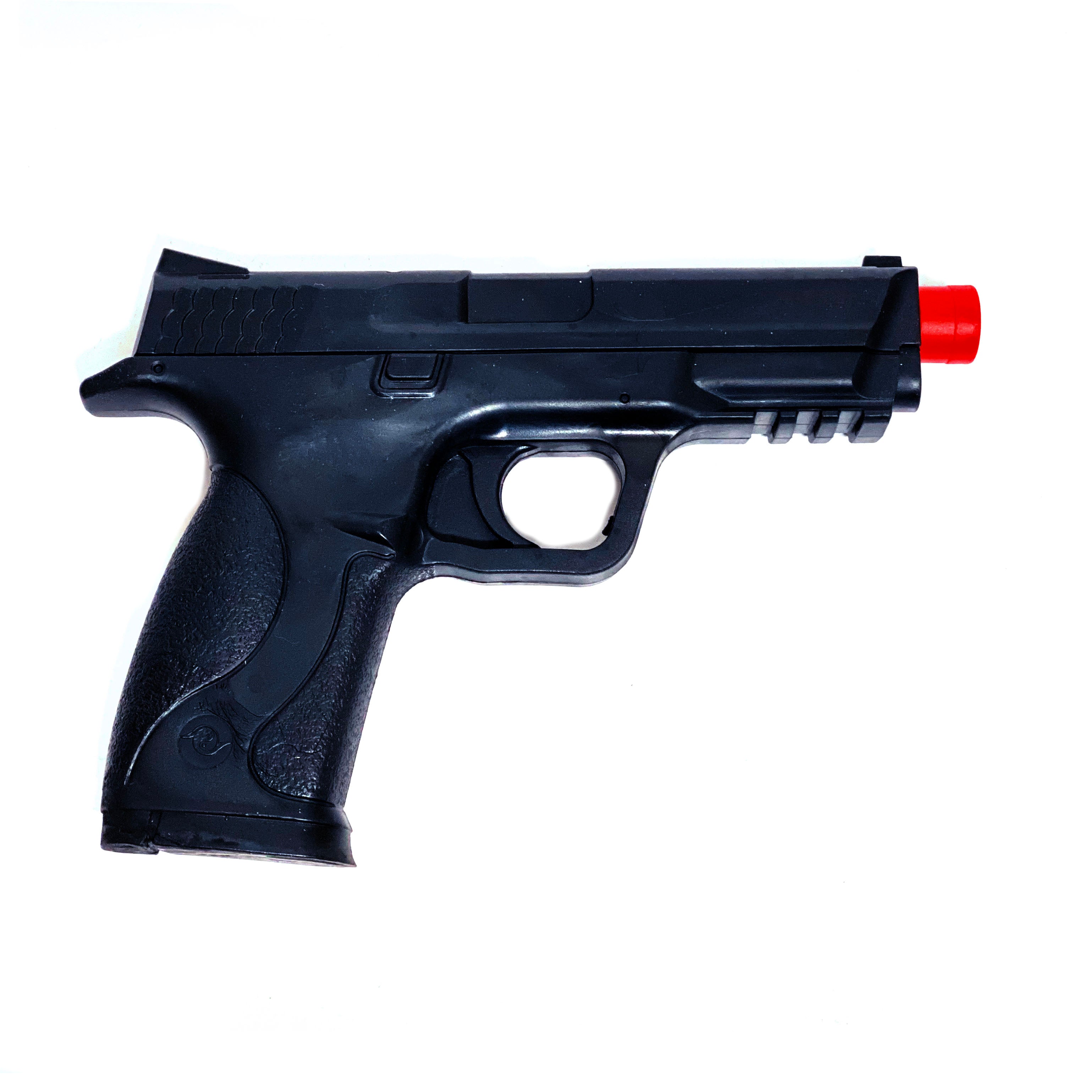 Hard Poly Police S&W MP40 Black Pistol Prop By Prop Money Inc.