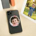 Foto personalizada de diseño de acrílico magnético Phone Grip Soporte con el nombre y el año Accesorios para teléfonos móviles Regalo de cumpleaños para las mujeres