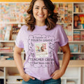 Personalizado Forever In Teacher Crew Foto Diseño Multicolor 100% Algodón Camiseta con Texto Teacher Appreciation Regalo de Vuelta al Cole para Profesores