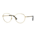Versace VE12791002 Round Metal Frame Eyeglasses — Gold