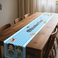 Camino de Mesa Personalizado Cerveza Oktoberfest Bavaria Resistente a la Suciedad con Texto Decoración de Mesa Regalo Esencial de Fiesta para Familia Amantes de la Cerveza